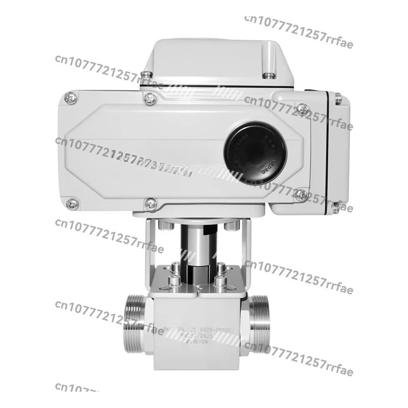 Compact Electric High Pressure Ball Valve Electric stainless steel ball valve actuator for both gas and liquid