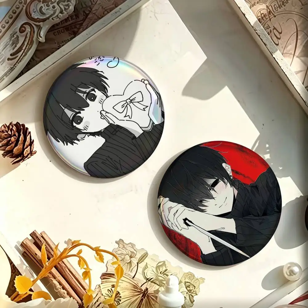 Game Z-Zeno R-Remake  Enamel Pin Tinplate Round Brooch Cosplay Nijigen Otaku Culture Badge 25mm 32mm 44mm 58mm