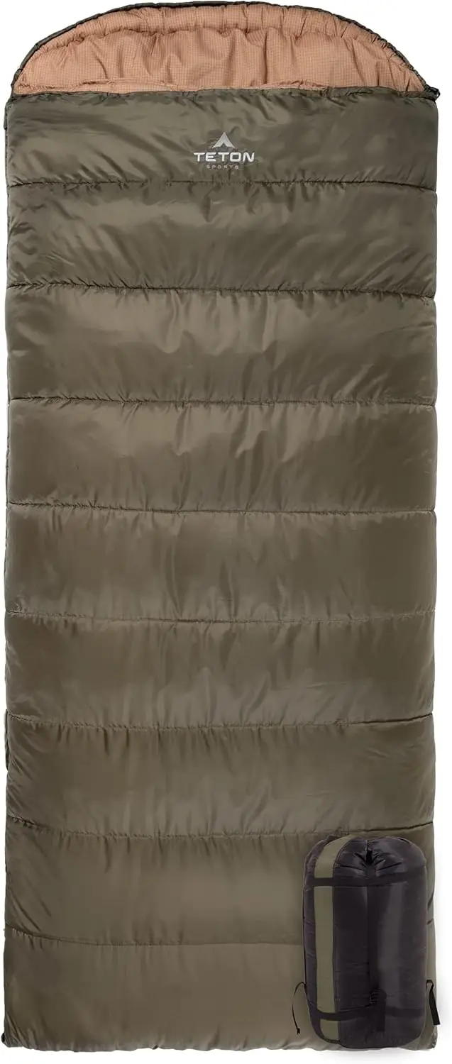 

Celsius XL, -25, 20, 0 Degree Sleeping Bags, Durable and Warm Sleeping Bag for Adults and Kids. Camping Made Easy….and War