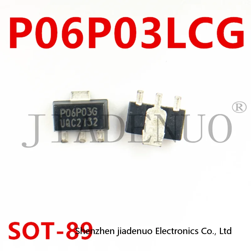 (10pcs)100% New P06P03G P06P03LCG SOT-89 IC  Chipset