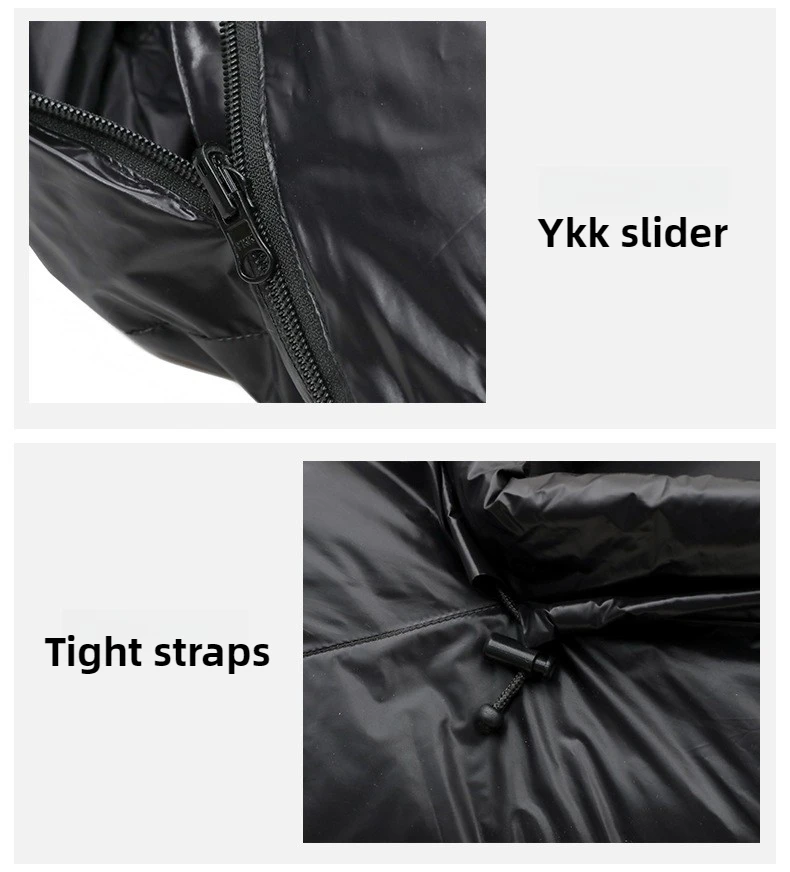 Ultraligero Calido Saco de Dormir Adulto de Pluma Ganso، Invierno Impermeable Portátil، Para Acampar Montaña Senderismo