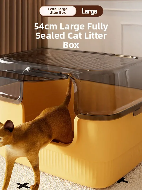 

Большой квадратный разборный лоток для туалета с полной крышкой, функцией УФ-стерилизации, контейнер для отходов, зоотовары