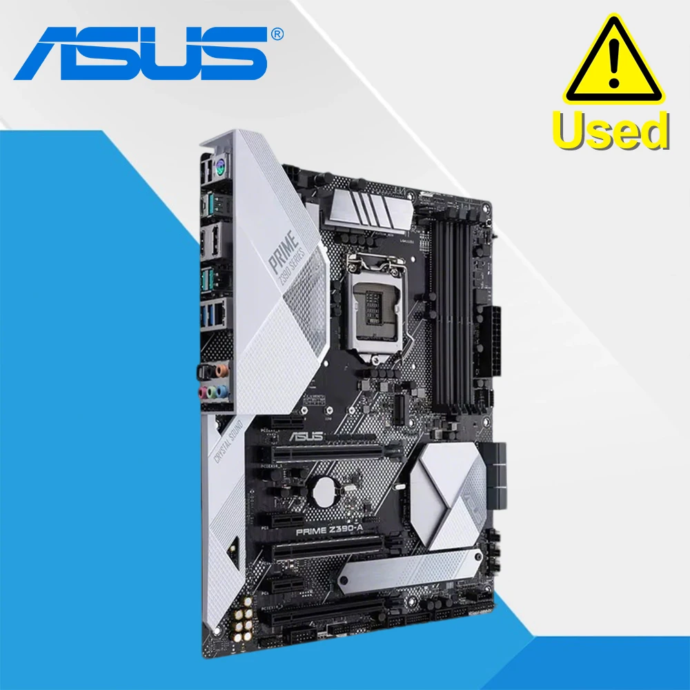 

Материнская плата ASUS Prime Z390-A LGA1151 ATX DDR4 DP HDMI M.2 USB 3.1 Gen2 Gigabit LAN