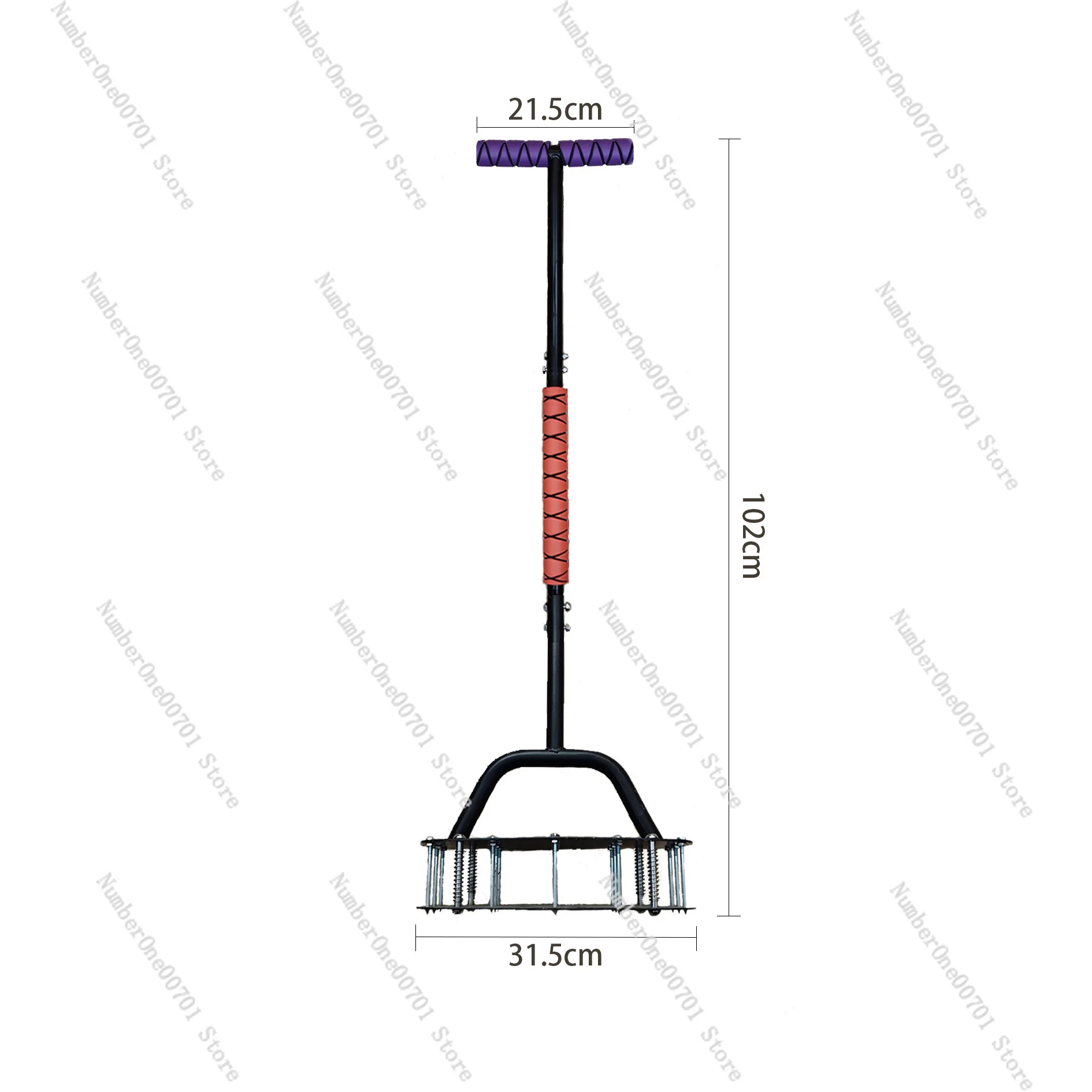 Spring Lawn Aerator, Soil  & Lawn Aeration Tool, Labor-Saving Garden Yard Soil Punching Tool