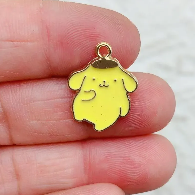 10pcs Cartoon Animal Charms EnamePendants Charms for Jewelry Making DIY Earrings Necklaces Accessories