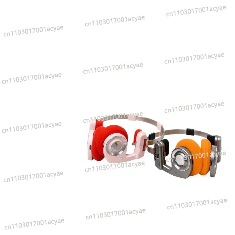 Retro headset wearing wireless bluetooth headset portable, compact and light steel bar foldable wireless call