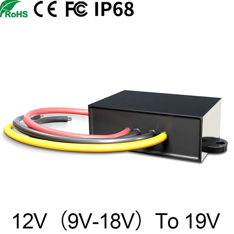 12V to 19V power converter 9V-18V to 19V power supply voltage boost module Laptop power supply Retrofit power converter