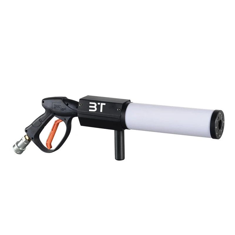 LED Blow Gun LED Dry Ice Gun DJ Gun Bar Atmosphere Gun Nightclub Atmosphere Gun CO2 DJ Gun