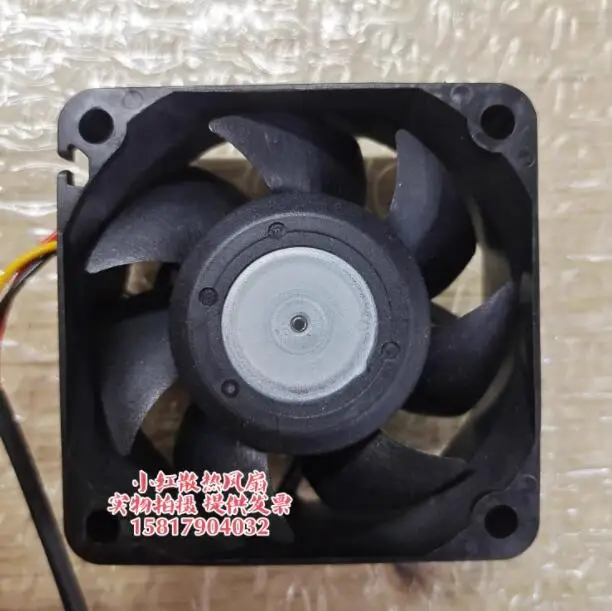 Nidec U60T12MUA7-53 DC 12V 0.16A 60x60x25mm 3-Wire Server Cooling Fan