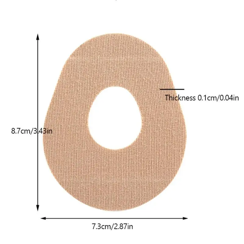 5/10Pcs กาวเซ็นเซอร์กลูโคสในเลือดคงที่แพทช์ Monitor ป้องกันเทประบายอากาศ Anti SLIP ยาวนานสําหรับกลางแจ้ง Motion