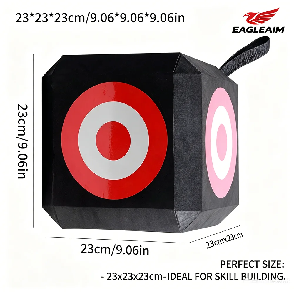 Archery Shooting Targets Cube EVA Foam Archery Dice Training Target with 6 Sides for Archery Practice Sports & Outdoors