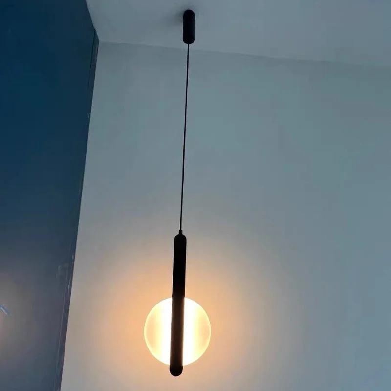 Nordic classic bedside LED pendant lights designer bedroom dining table living room hanging lamp home decoration indoor lighting