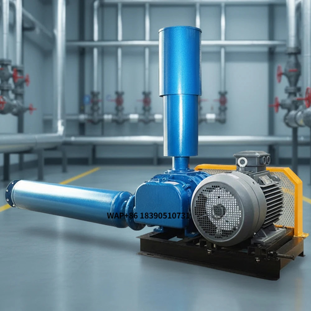 

High Pressure Three Leaf Roots Blower for Industrial Environmental Protection Machinery Vacuum Pump System