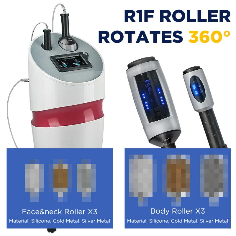 360 Inner Ball Roller 9D Vacuum Lymphatic Drainage Cellulite Removal Skin Tightening Slimming Face Body Lifting Beauty Massager