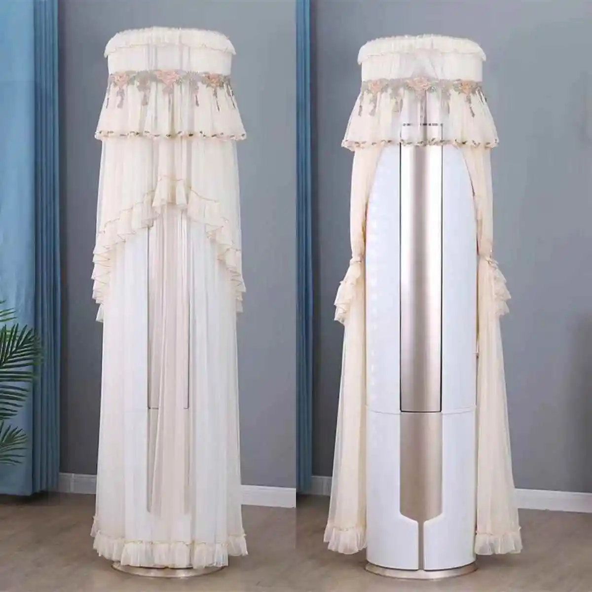 

Modern Simple Air Conditioner Dustproof Cover Cloth Protector for Split pe Air Conditioner Living Room Cabinet hine roun...