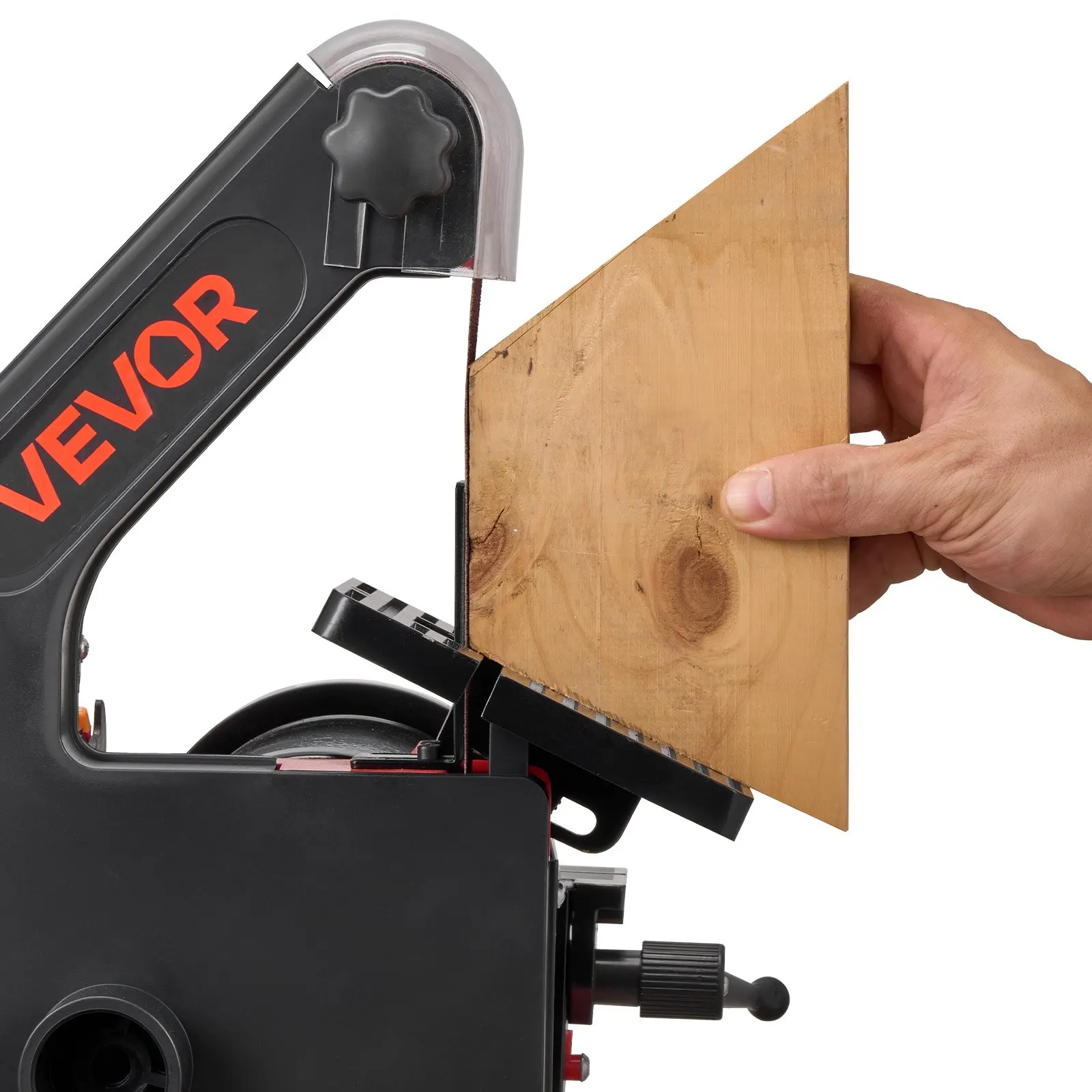 

5" Disc Sander & 1" X 30" Belt Sander, 250W Benchtop Belt Disc Sanders Combo With 0 - 45° Adjustable Worktable & Dust