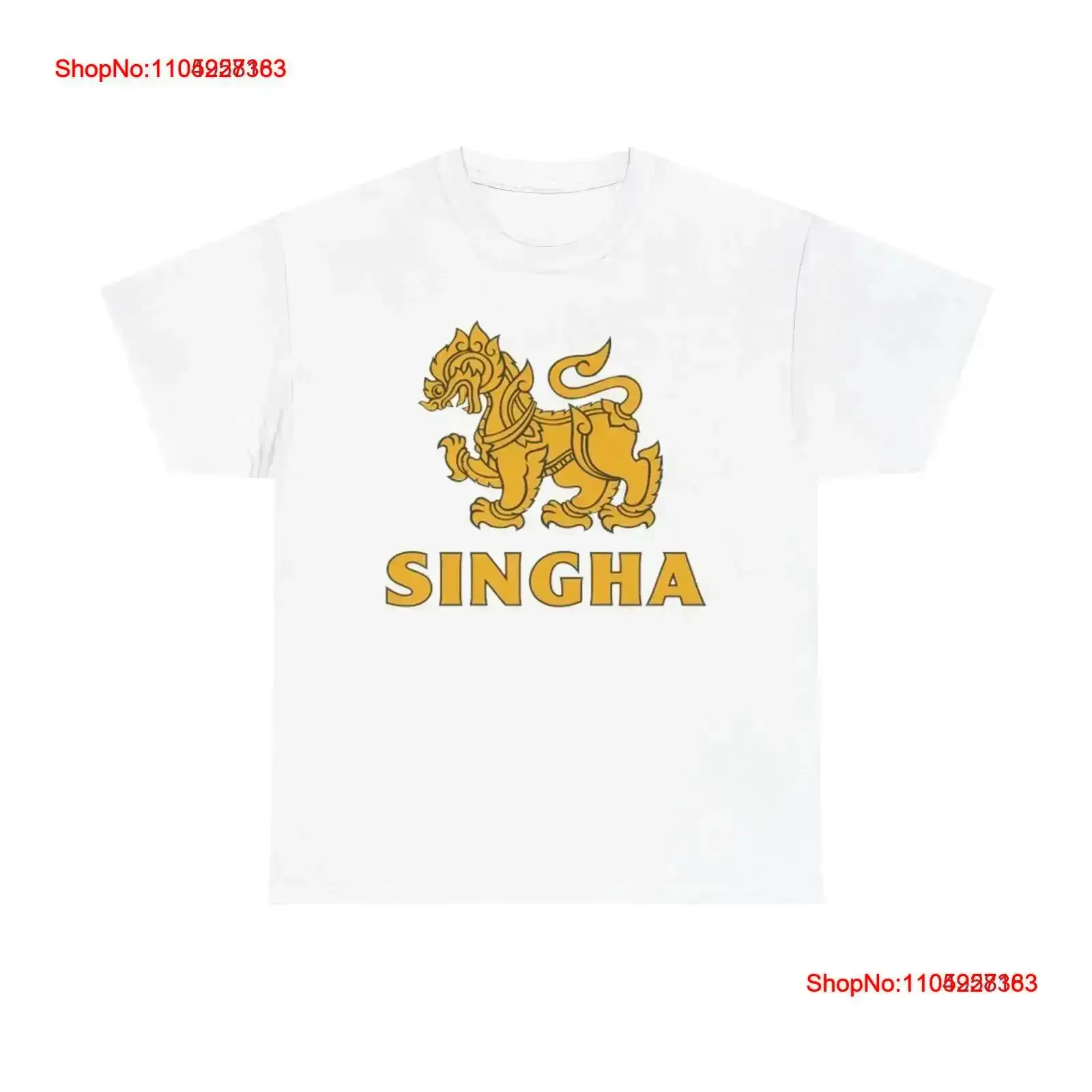 

Футболка Singha Beer, винтажный тяжелый хлопковый стираный топ для повседневной носки, мягкая домашняя стильная уличная одежда, удобная винтажная стираная футболка