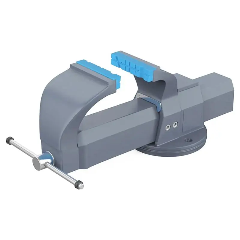 A84E-Vise Jaw Pads 5Inch,1 Pair Soft Jaws For Bench Vise Universal Jaw Covers Multi-Groove Design Clamping Metal Plastics
