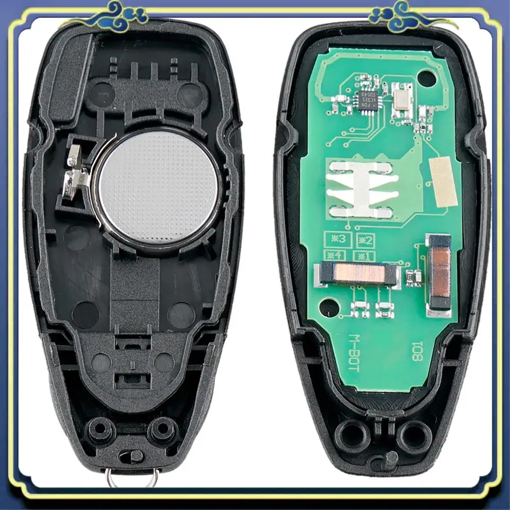 

AU16-Car Smart Remote Key 3 Buttons Fit For Ford Focus C-Max Mondeo Kuga Fiesta B-Max 433Mhz