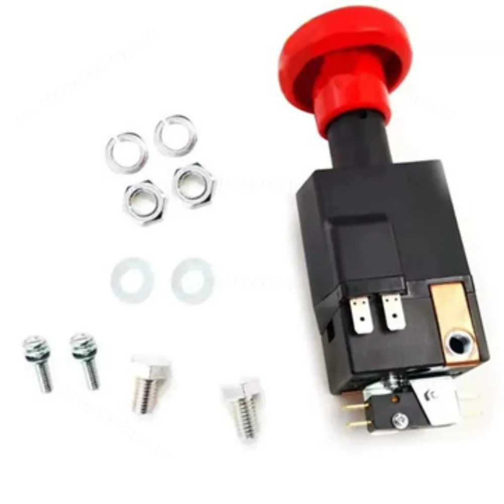 Two-way Emergency Stop Switch, DC Emergency Stop Button Switch, Electric Forklift Emergency Power Switch