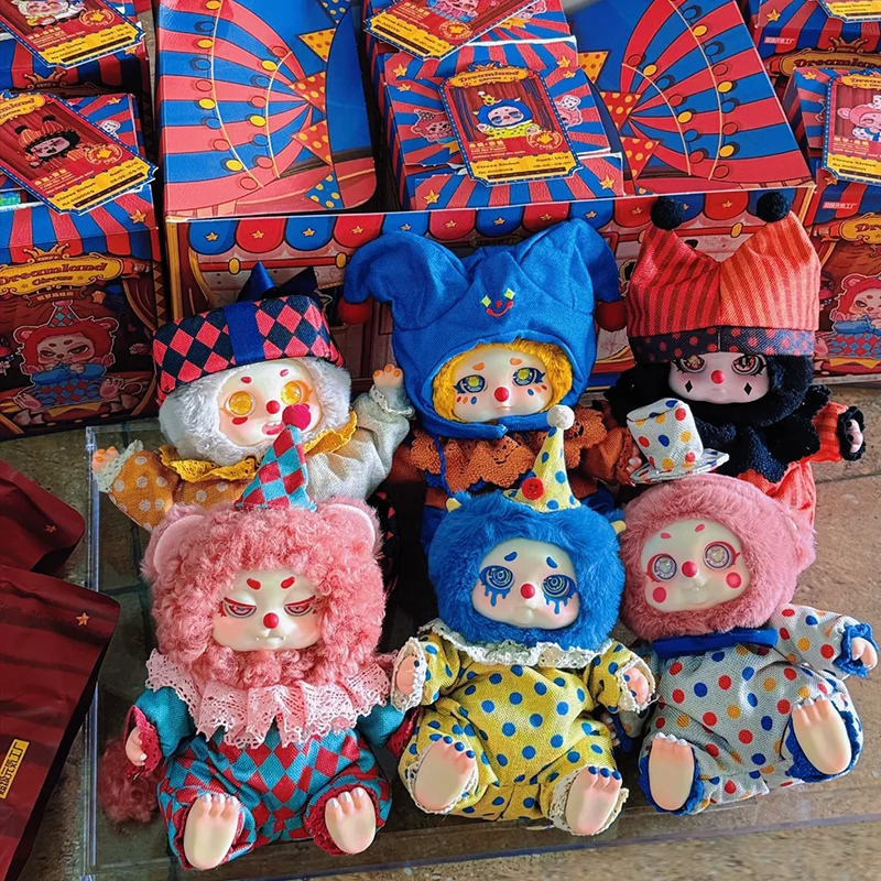 

Совершенно новый оригинальный Cino Dreamland Circus Series слепая коробка милые плюшевые подвесные украшения модели персонажей аниме кукла подарок для девочек