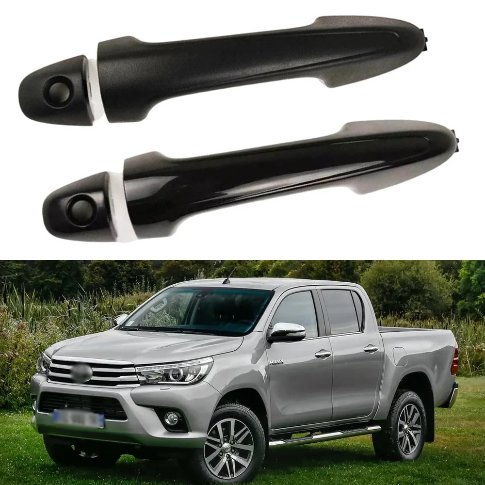 

Подходит для Toyota Hilux Revo 2015-2020 Toyota Fortuner 2015-2024 передняя задняя левая правая внешняя ручка двери