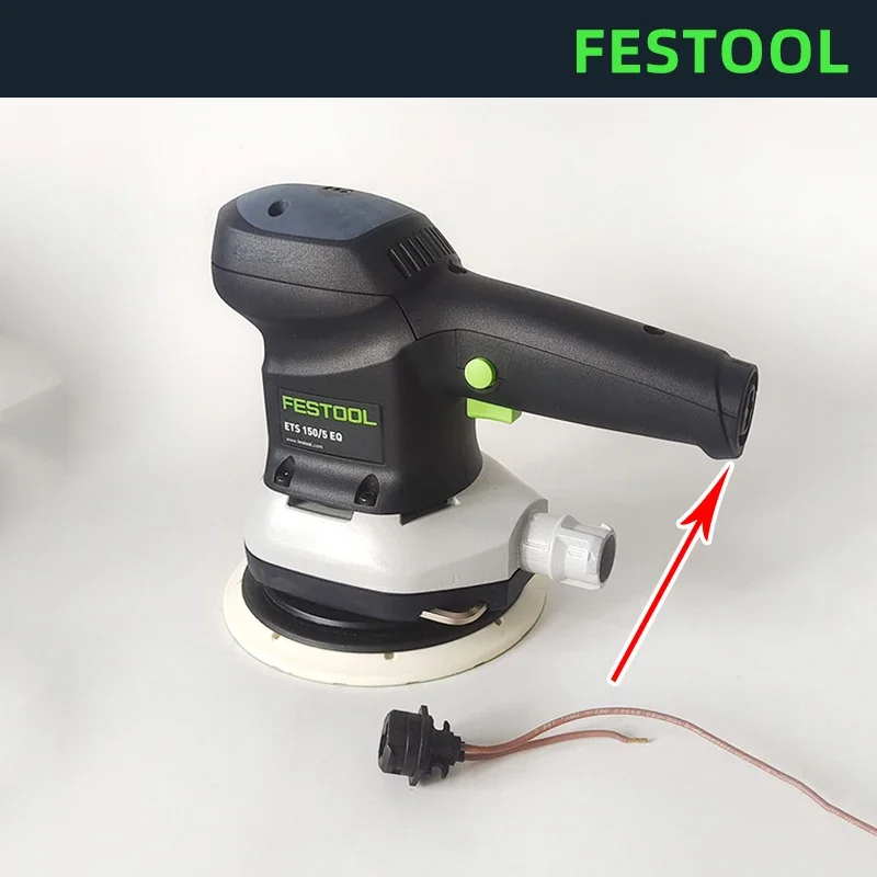 Originale autentico Festool Spazzola Testa di molatura Accessori Spina di coda Cavo di alimentazione Connettore 492602 Presa cavo veloce