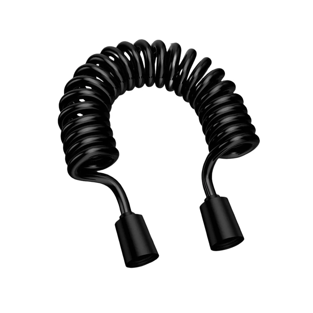 1pc Telescopic Shower Hose Spiral Spring Hose Toilet Bidet Sprayer Telephone Line Plumbing Hose For Bathroom Accessories