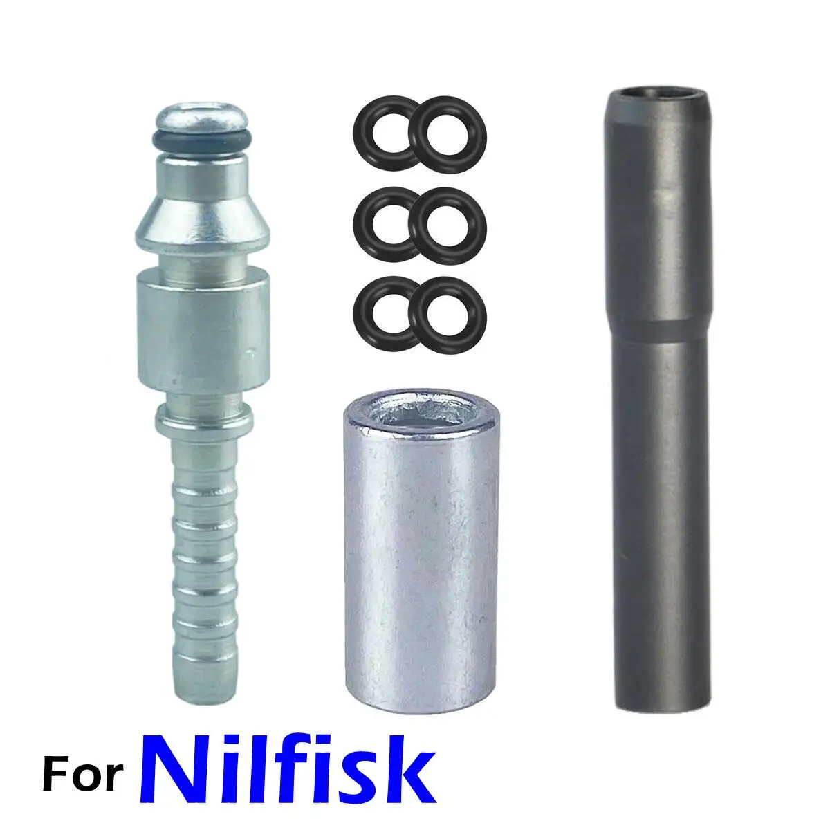 Hose Plug Fitting With Sleeve For NILFISK Pressure Washer Pipe Tip Repair Connector Adaptor