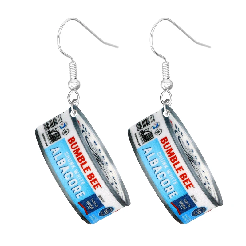 Trendy Food-Themed Dangle Earrings - High-Quality Replicas ofPopular Sauces - Perfect for Casual or Party Wear - Great Gift ldea