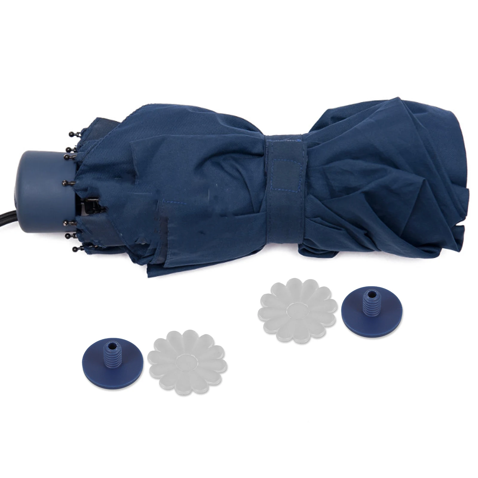 

Umbrella Hat Accessories Portable Rain Replacement Tops Screw Caps Compatible Folding Styles Easy Installation Durable Aesthetic