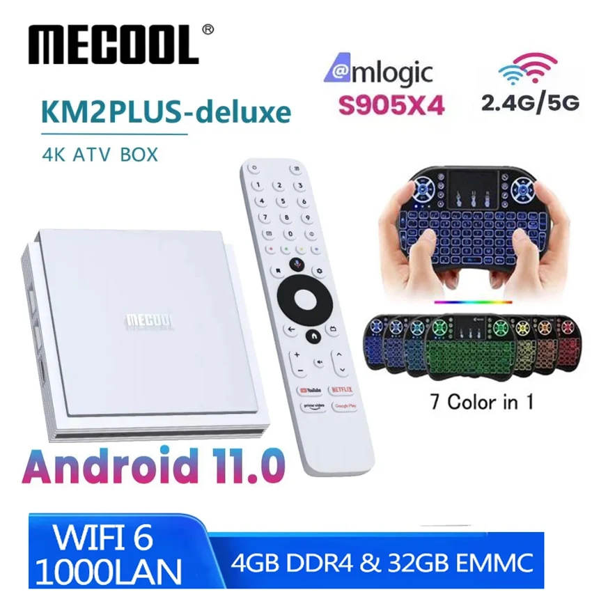 MECOOL KM2 Plus Deluxe: مُحسّن مُثالي لتجربة البث بجودة 4K مع دعم Dolby Atmos وWiFi6 – تقييم شامل من مستخدم حقيقي