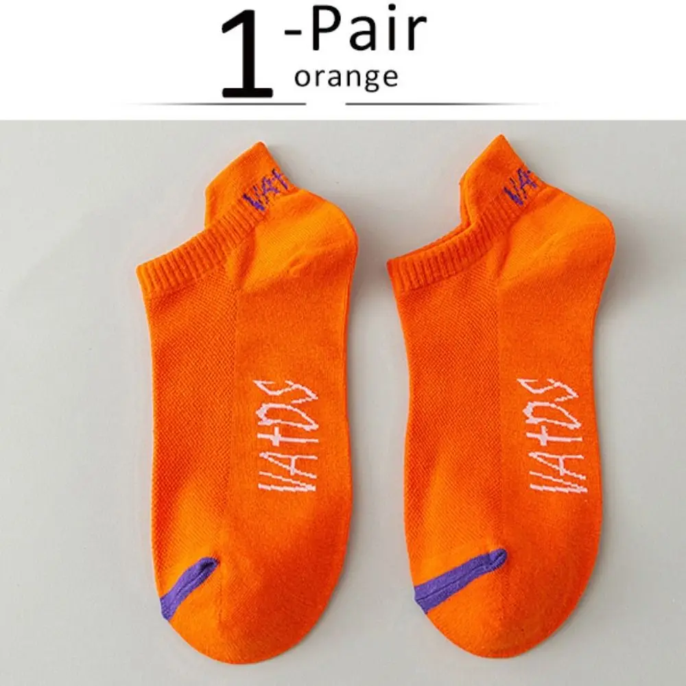 

Цветные антифрикционные дышащие хлопковые носки с поддержкой свода стопы, носки-невидимки, спортивные короткие носки с низким вырезом, спортивные носки