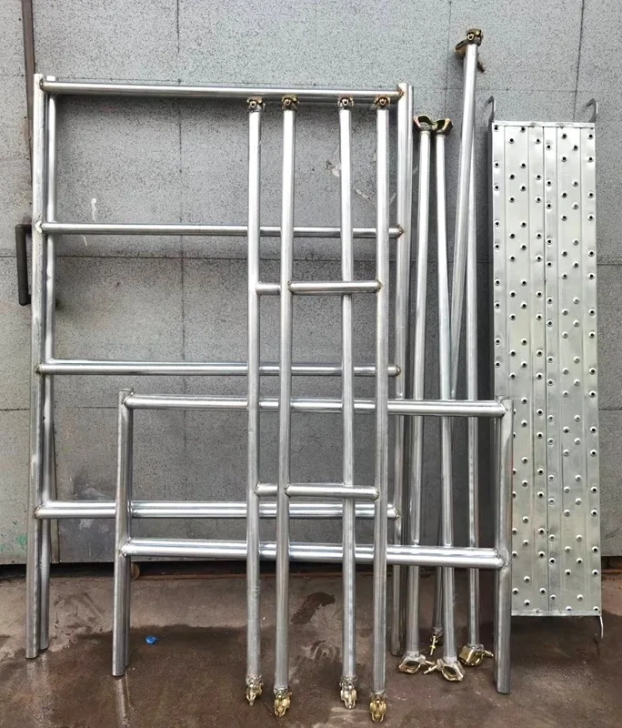 سقالة معدنية متنقلة للبلاط الخرساني والبناء الممتاز