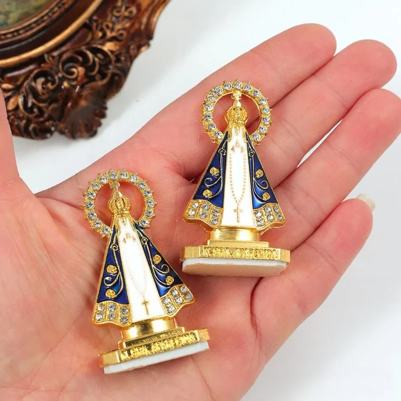 Prayer for the Cross of the Zinc Alloy Figurines, Prayer Figurines Room Decoration Bedroom Accessories Household Home Decoration