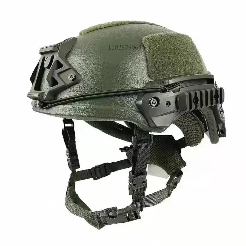 Wendy FAST HDPE NIJ IIIA High Cut Ballistic Helmet XP Cut Bulletproof Helmet Tactical ISO Green Army Helmets