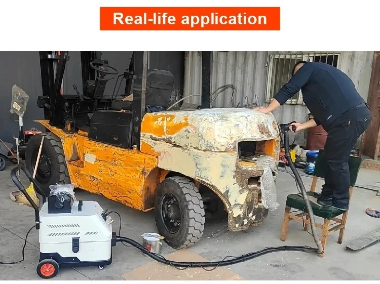 Latest Automatic Sanding Vacuum Cleaner Grinding Dust Extraction System Dust-free Car Polisher