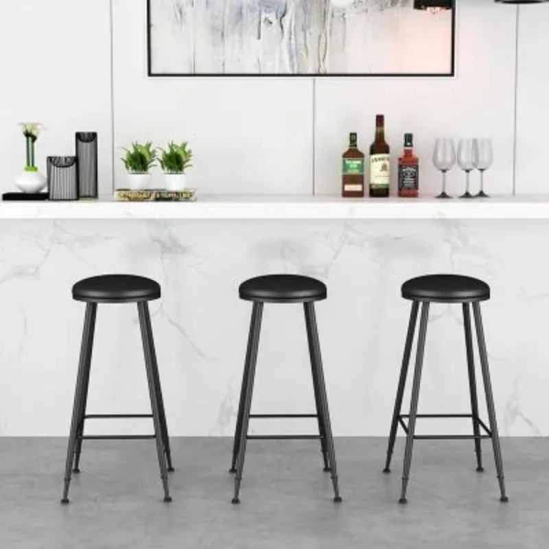 

Simple Modern SPA Room Bar Chair Design Unusual High Quality Restaurant Lounge Stool Nordic Luxury Adult Banqueta Home Furniture
