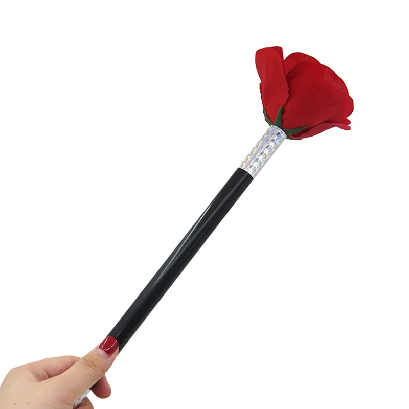 Stick To Rose / Flower Magic Tricks Flowers Close Up Street Stage Magic Props Toys Tools Gimmicks Props Accessories Funny Gifts