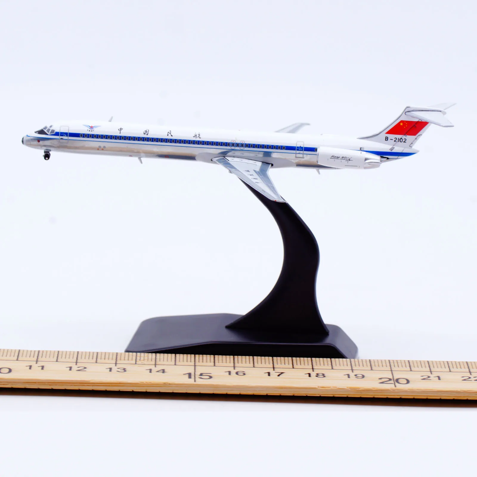 XX40112 Alloy Collectible Plane Gift JC Wings 1:400 CAAC McDonnell Douglas MD-82 