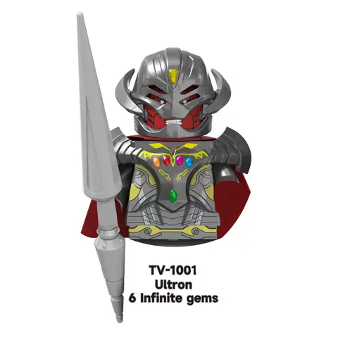 6 best sales मार्वल लेगो मिनीफिगर - №1