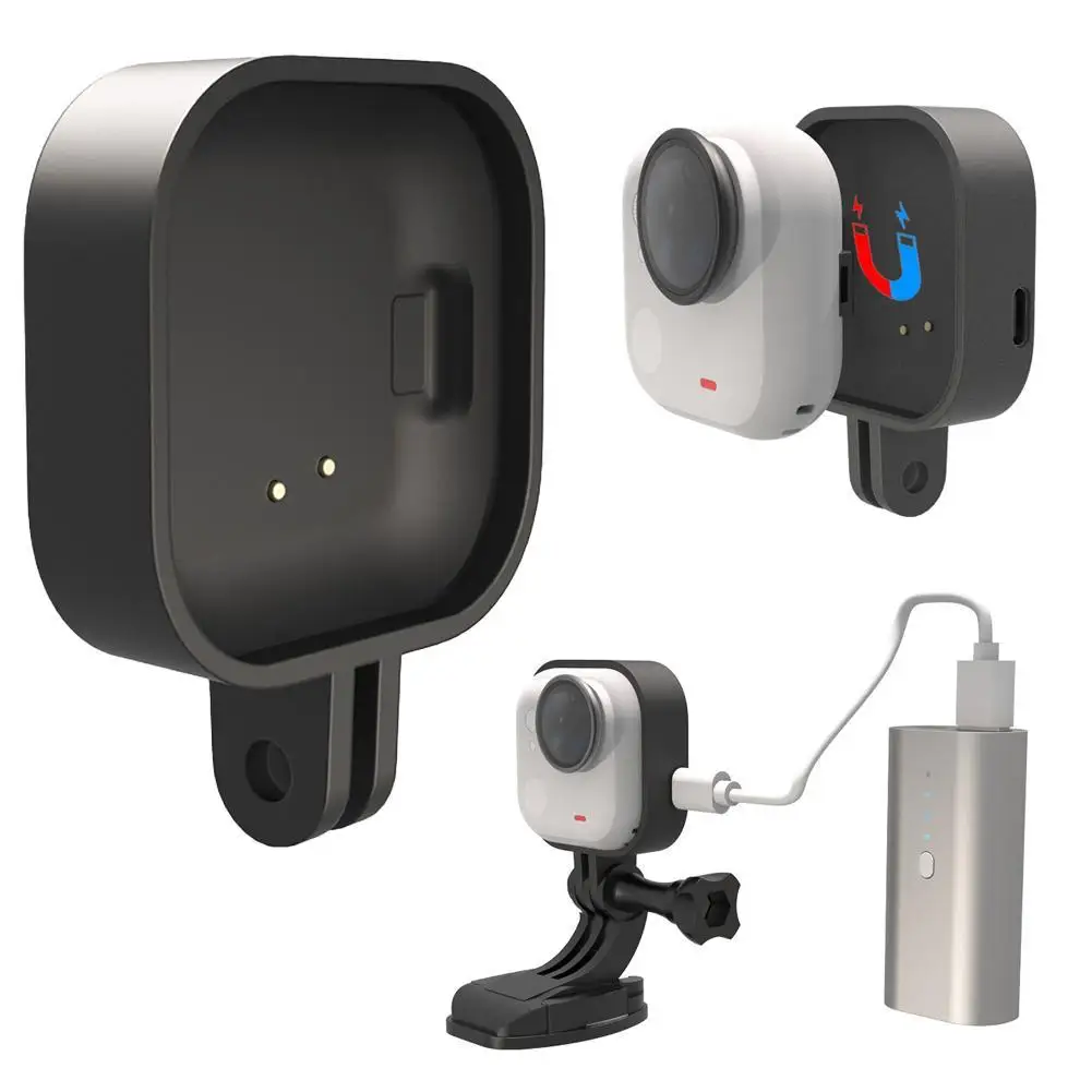 

Адаптер магнитного зарядного устройства для insta360 go ultra 6,6 см x 5 см x 1,42 см