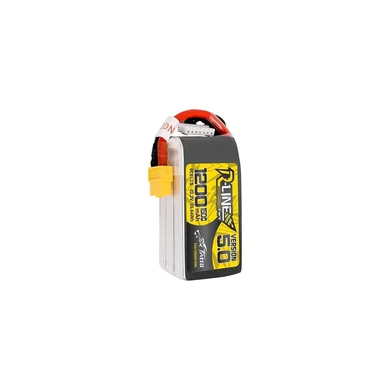 FPV TATTU R LINE 1400mah 150c 6s 22.2V 5.0 Lithium Battery