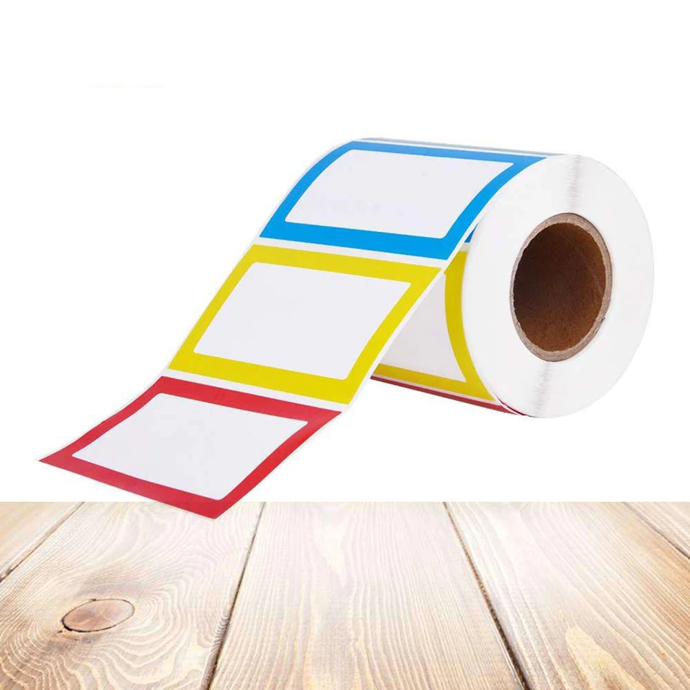 

300 Pcs Color Label Stickers Name Badge Labels Quote Mailing for Envelopes