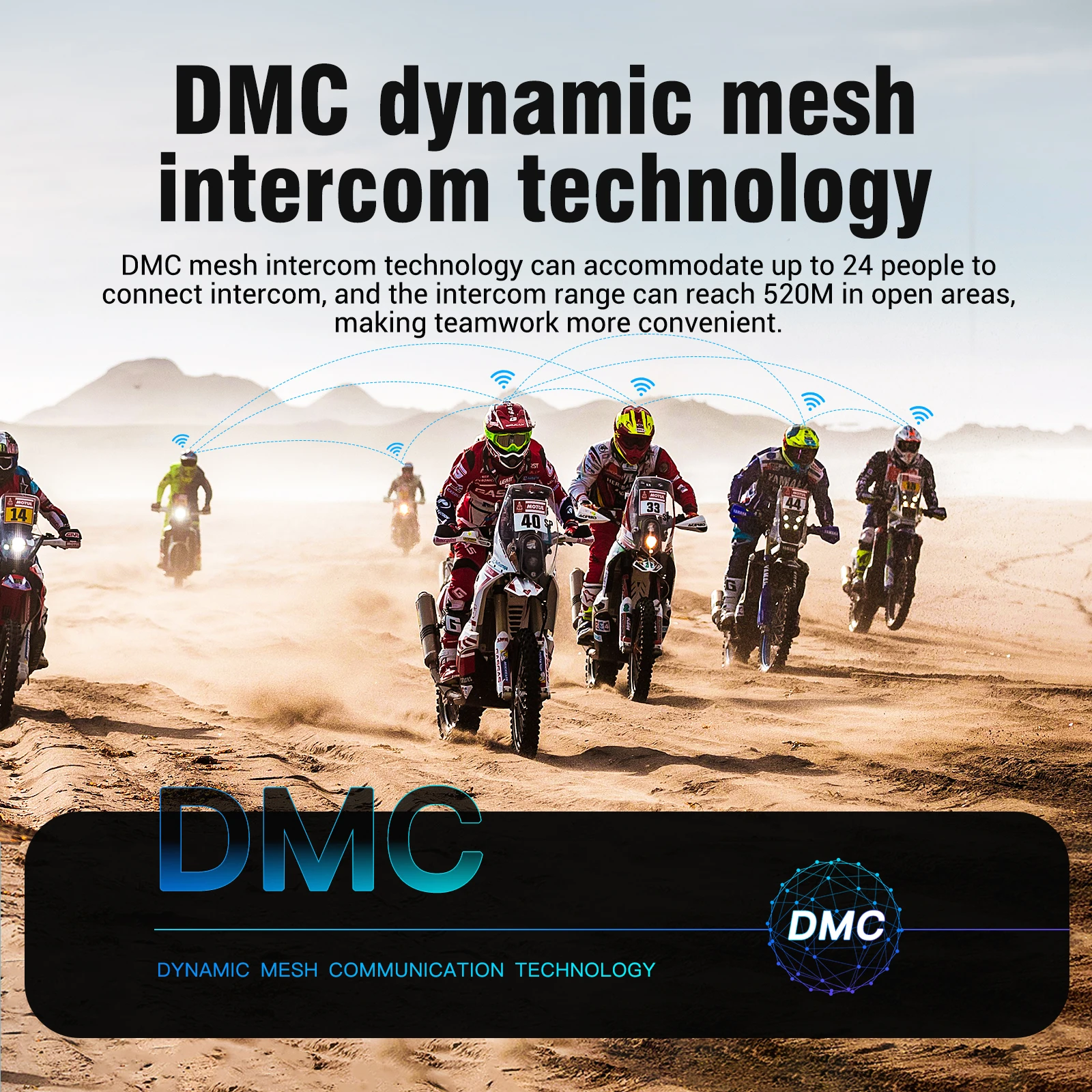 

V1 New Bluetooth Motorcycle Helmet Intercom Headset Wireless Noise Reduction more Rider Moto Interphone Communication System