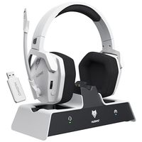 NUBWO G06 Pro Wireless Gaming Headset with Charging Station for Headset and PS5 Controller 17ms Low Latency Dynamic 50mm Drivers
