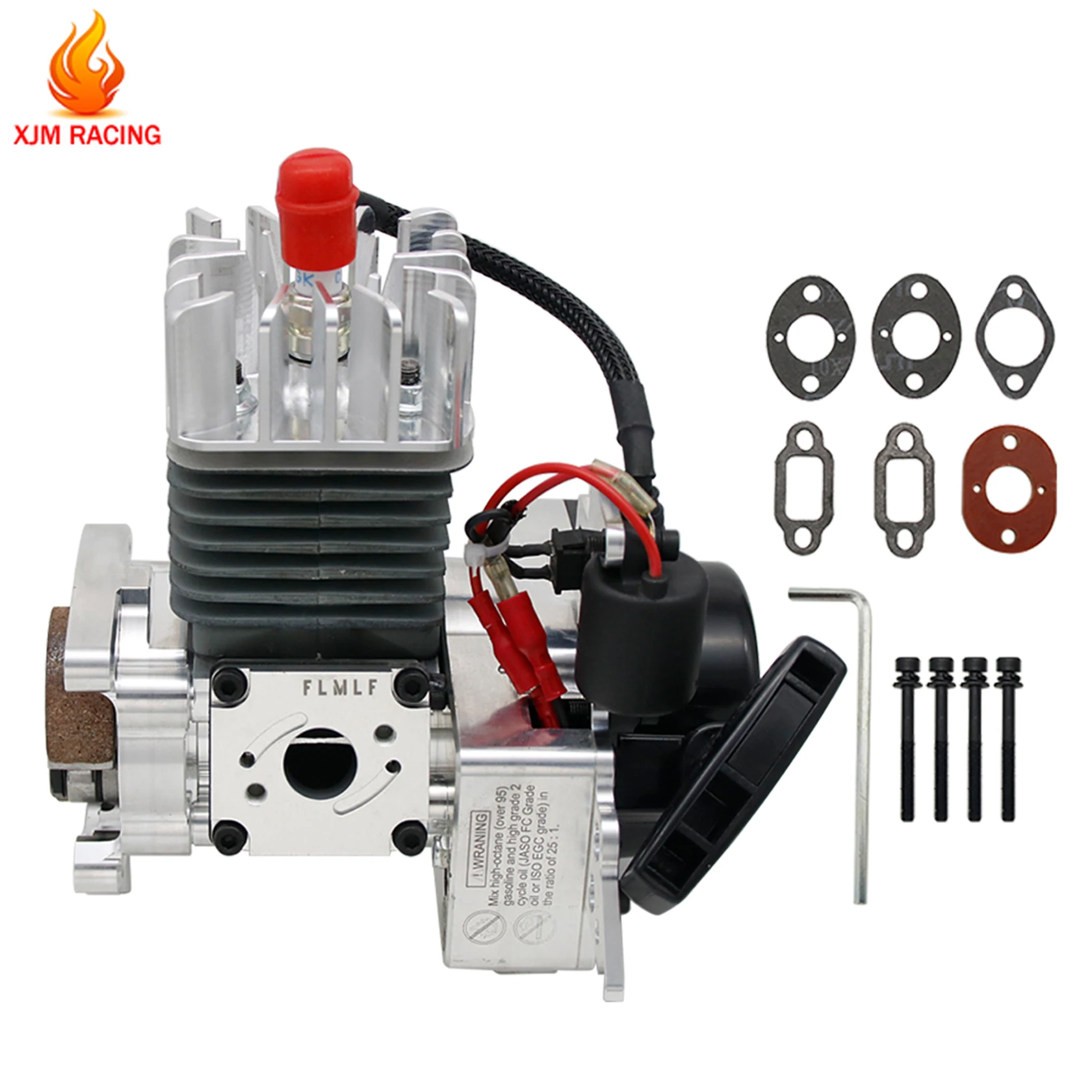 Rc Auto CNC 29CC 9.5HP of 32cc 11HP Reed Case 4 Bolt PRO Motor voor 1/5 HPI ROFUN ROVAN KM BAJA 5B 5T 5SC Losi 5ive T FG RedCat