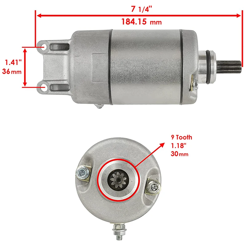 

Motorcycle Starter Mortor For Suzuki Bandit GSF400 GSF600 GSX600 GSF650 GSX750 31100-08F00 31100-32C11 Electrical Engine Motor