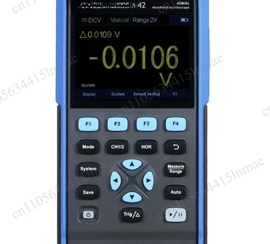 Portable Multifunctional Handheld Oscilloscope 40MHz Bandwidth HD LCD Display Measuring Instrument
