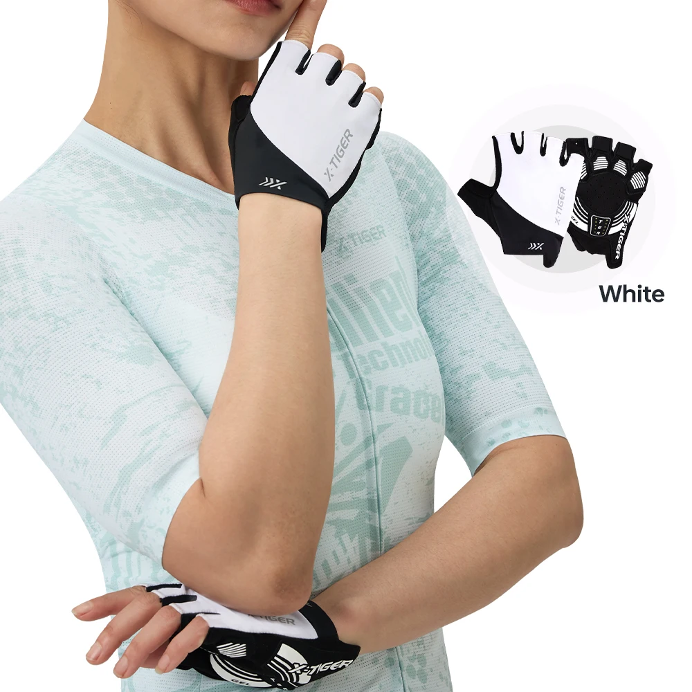 

X-TIGER Cycling Sports Gloves MBT Competition Half-Finger Fitness Anti-Slip Gloves Bicycle gloves Bicycle accessories